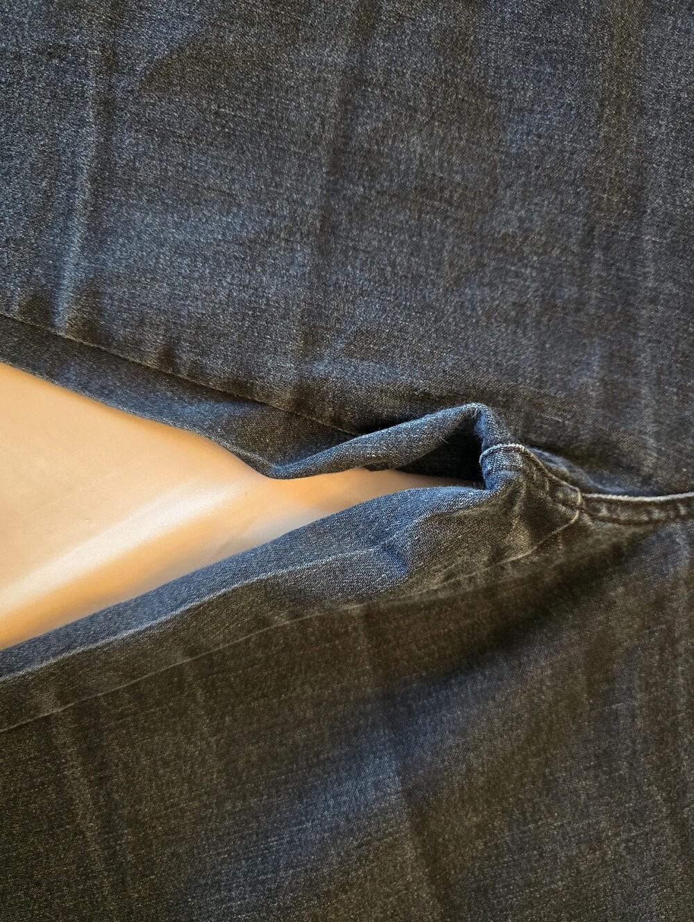 Lafayette 148 New York Dark Blue Flare Jeans - Picture 5 of 5